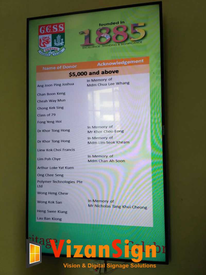 Digital Signage Solutions